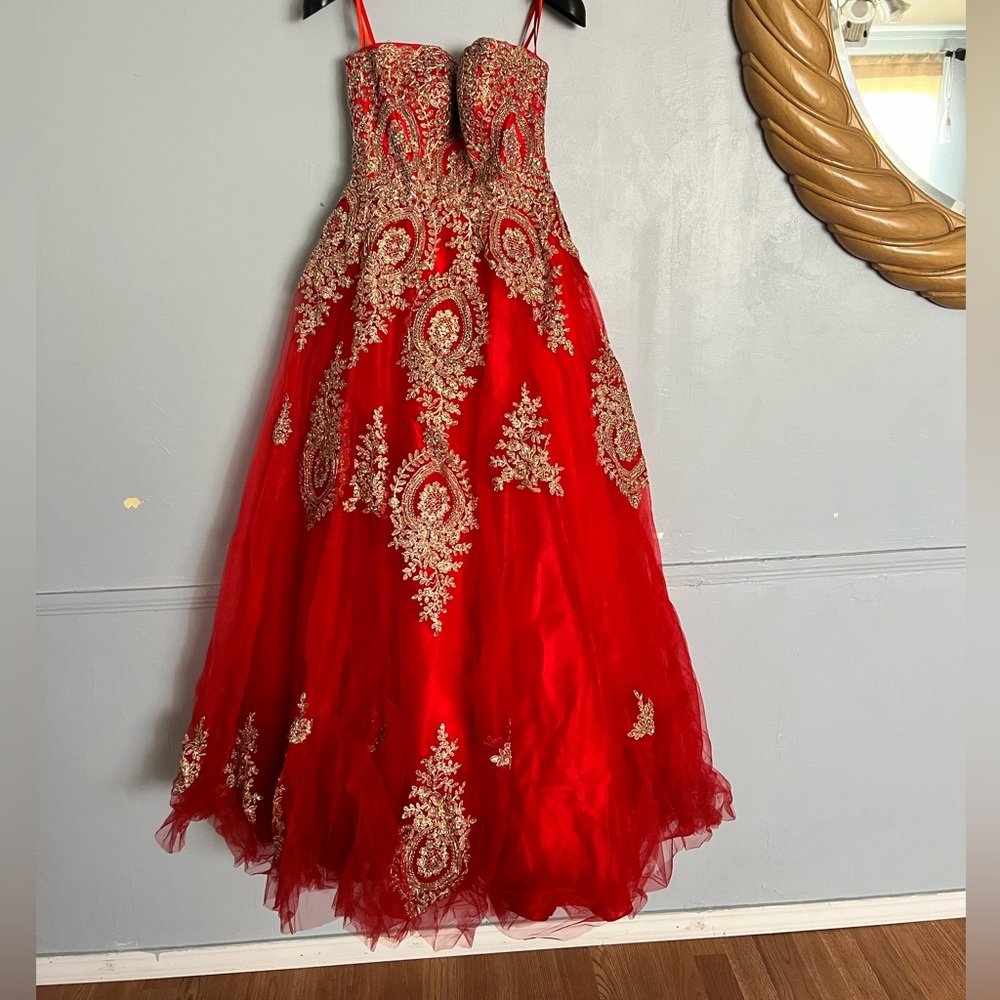 Red Ball Galen Dress